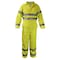 Neese High Visibility Coverall, Modacrylic, Fluorescent Yellow, S VM7CA3FY-S - alternate 1